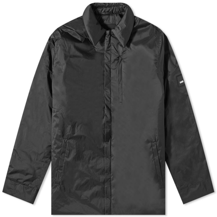 Photo: Rains Men's Fuse Overshirt in Black