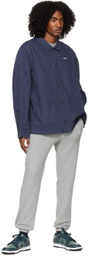 Nike Navy & Green Dunk Low Retro PRM Sneakers