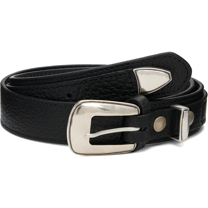 Photo: LEMAIRE Black Minimal Western Belt