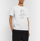 Undercover - Printed Cotton-Jersey T-Shirt - White