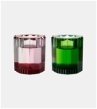 Reflections Copenhagen - Lincoln Christmas set of 2 candle holders