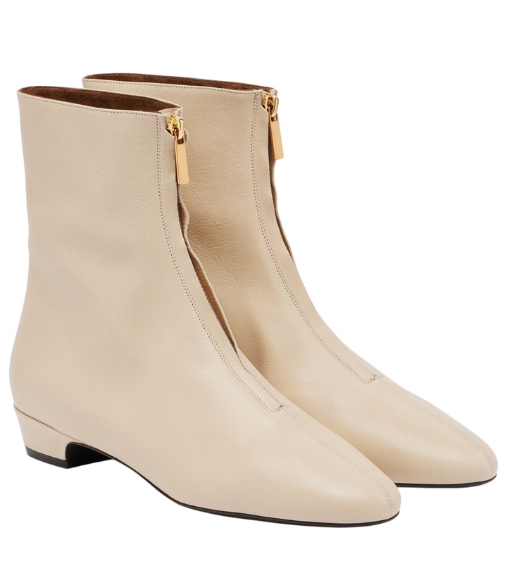 Photo: Herbert Levine Easy Does It leather ankle boots