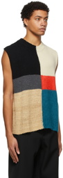 Jil Sander Multicolor Knit Vest