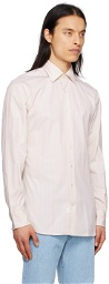Husbands Off-White Pinstripe Shirt