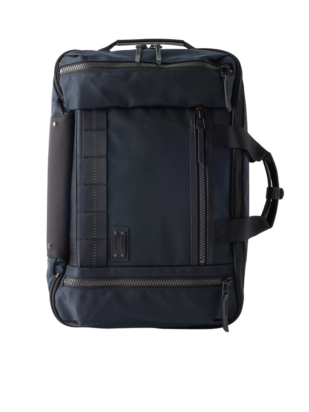 Photo: Master-Piece - Rise Leather and Canvas-Trimmed CORDURA® MasterTeX Backpack
