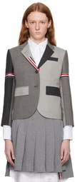 Thom Browne Gray Fun-Mix Blazer