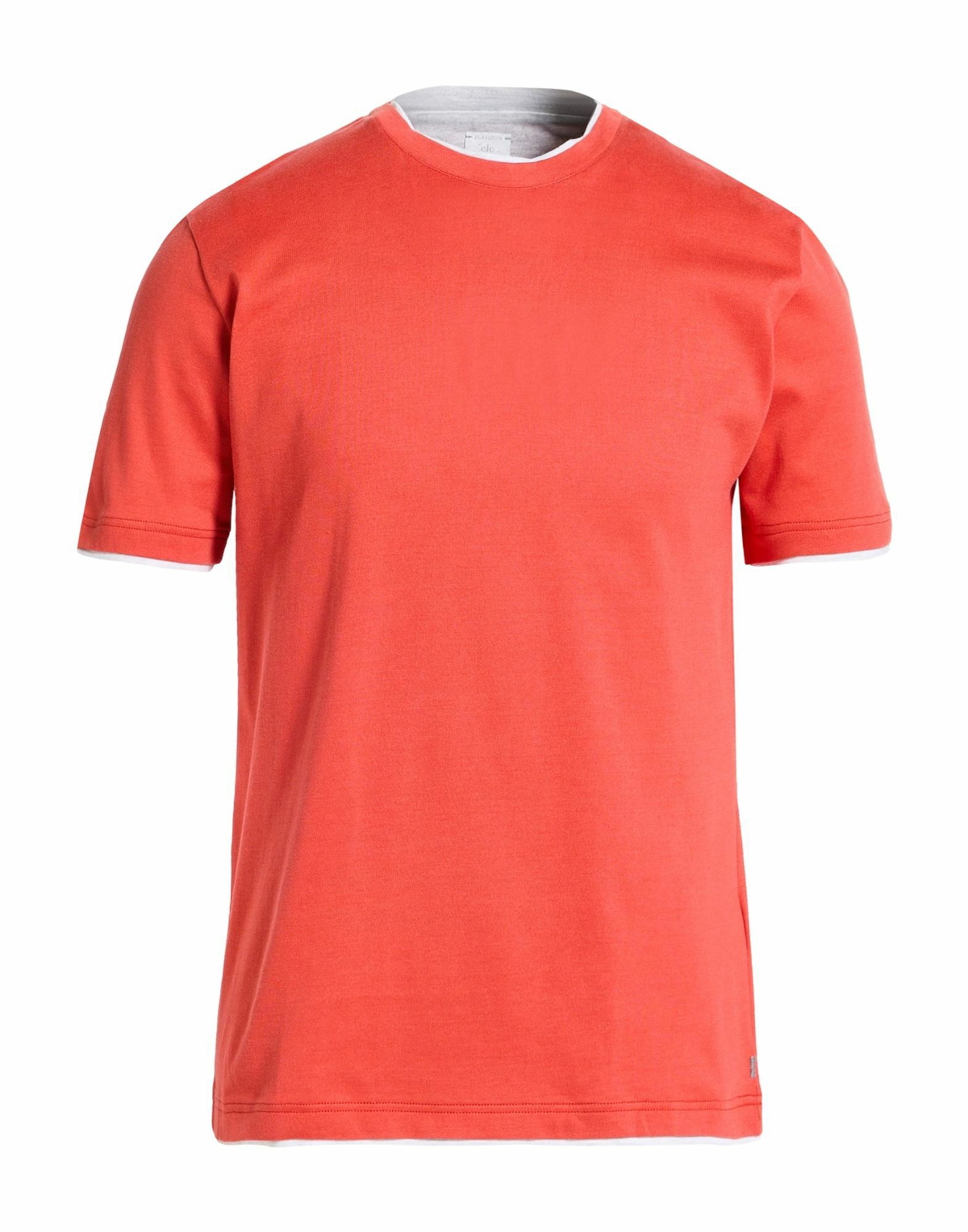 Eleventy Mens T-shirt Rust