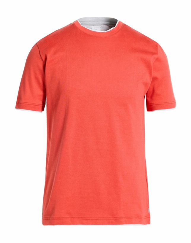 Photo: Eleventy Mens T-shirt Rust