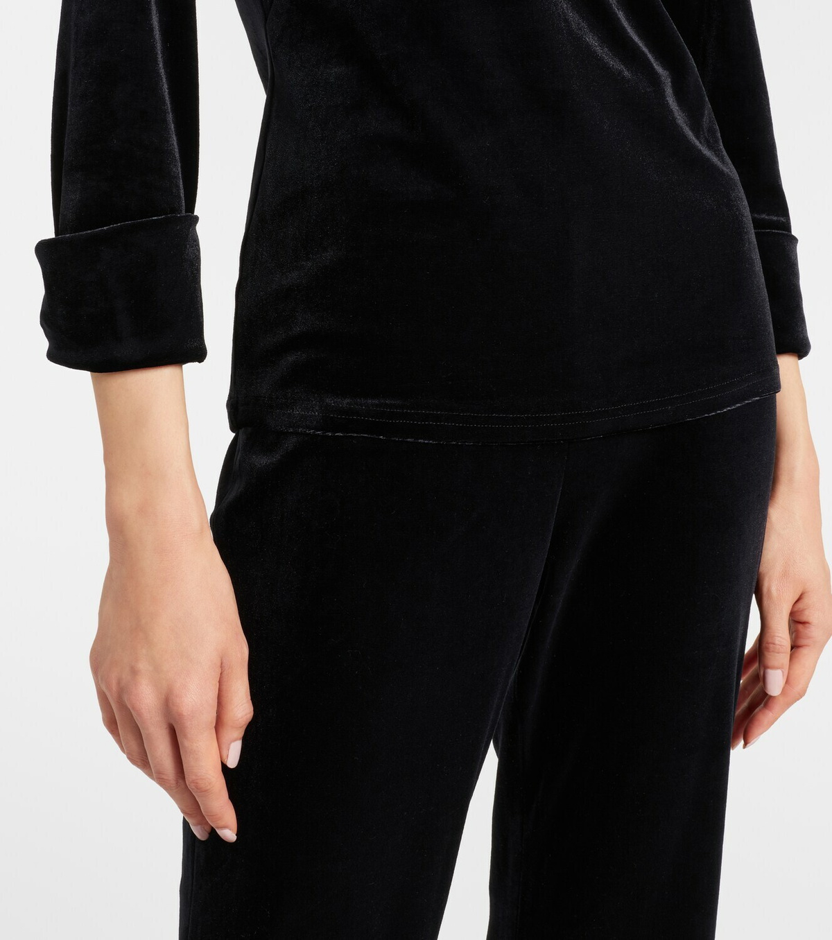 Dorothee Schumacher Soft Elegance velvet top
