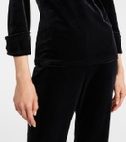 Dorothee Schumacher Soft Elegance velvet top