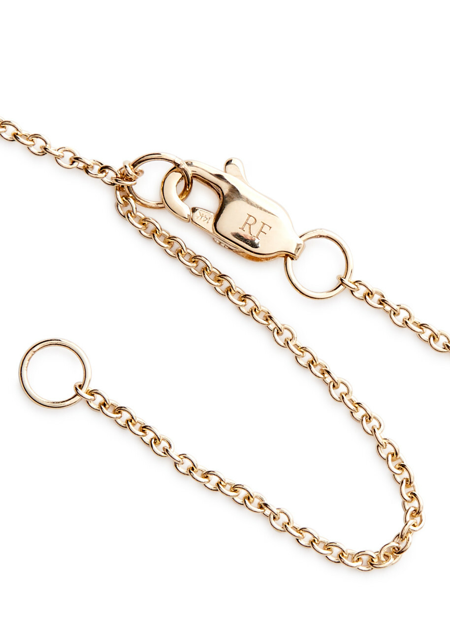 Roxanne First Have A Nice Day 14kt Gold Necklace - Multicoloured 1 - One Size