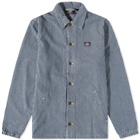 Dickies Men's Hickory Coach Jacket in Air Force Blue