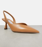 Jimmy Choo Maryanne 65 leather slingback pumps