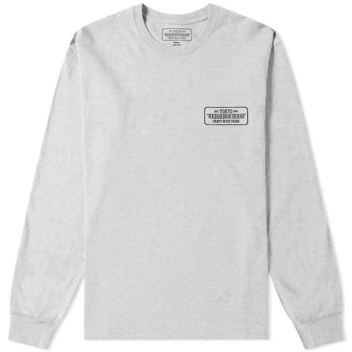 Photo: Neighborhood Long Sleeve Bar & Shield Tee