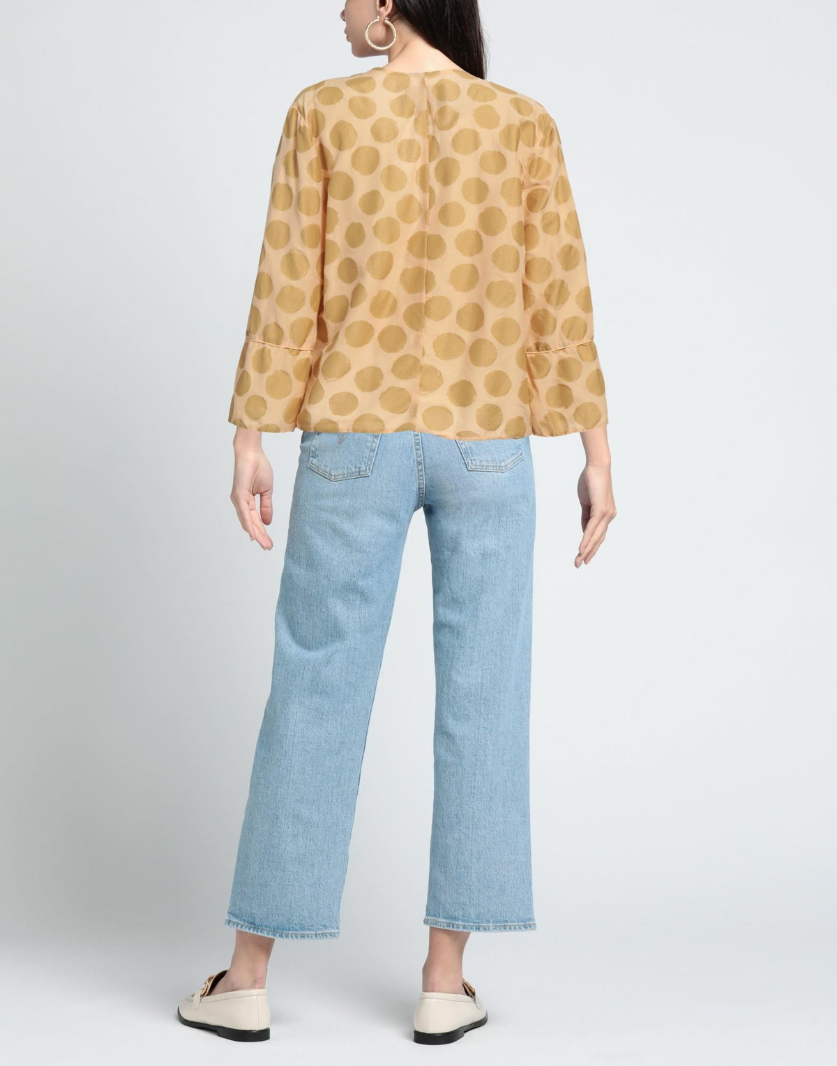 Alessia Santi Womens Top Sand
