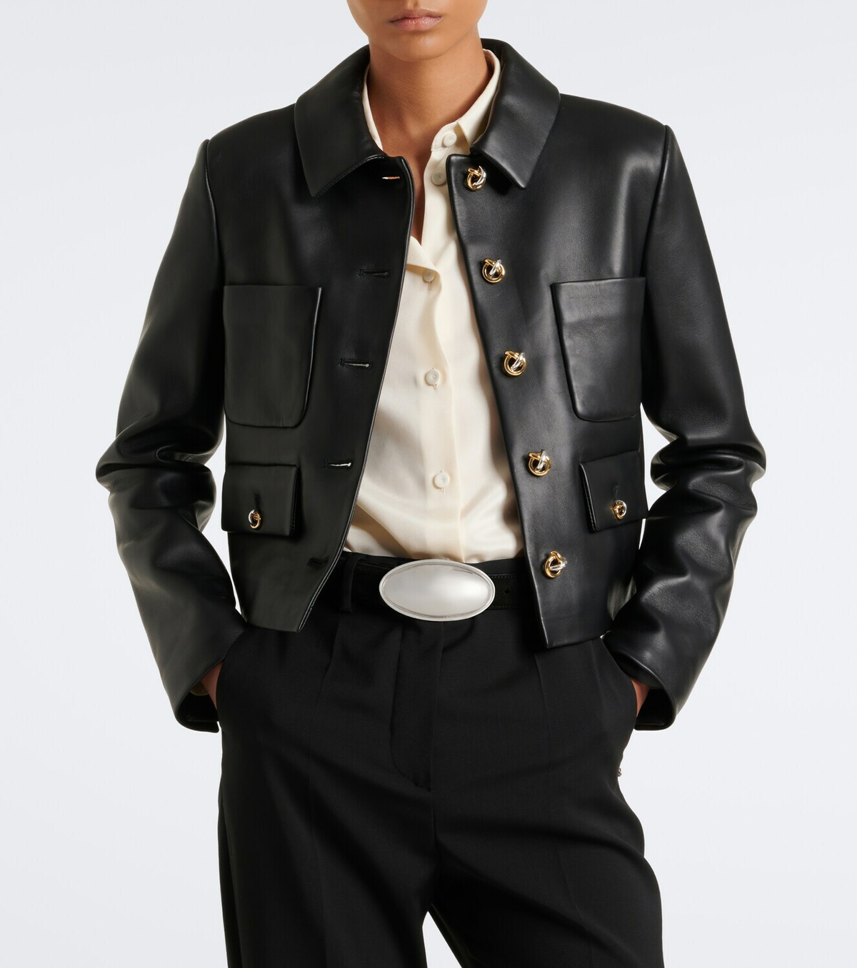 Altuzarra Astley leather jacket