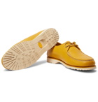 Sperry - The Captain's Leather Boat Shoes - Yellow