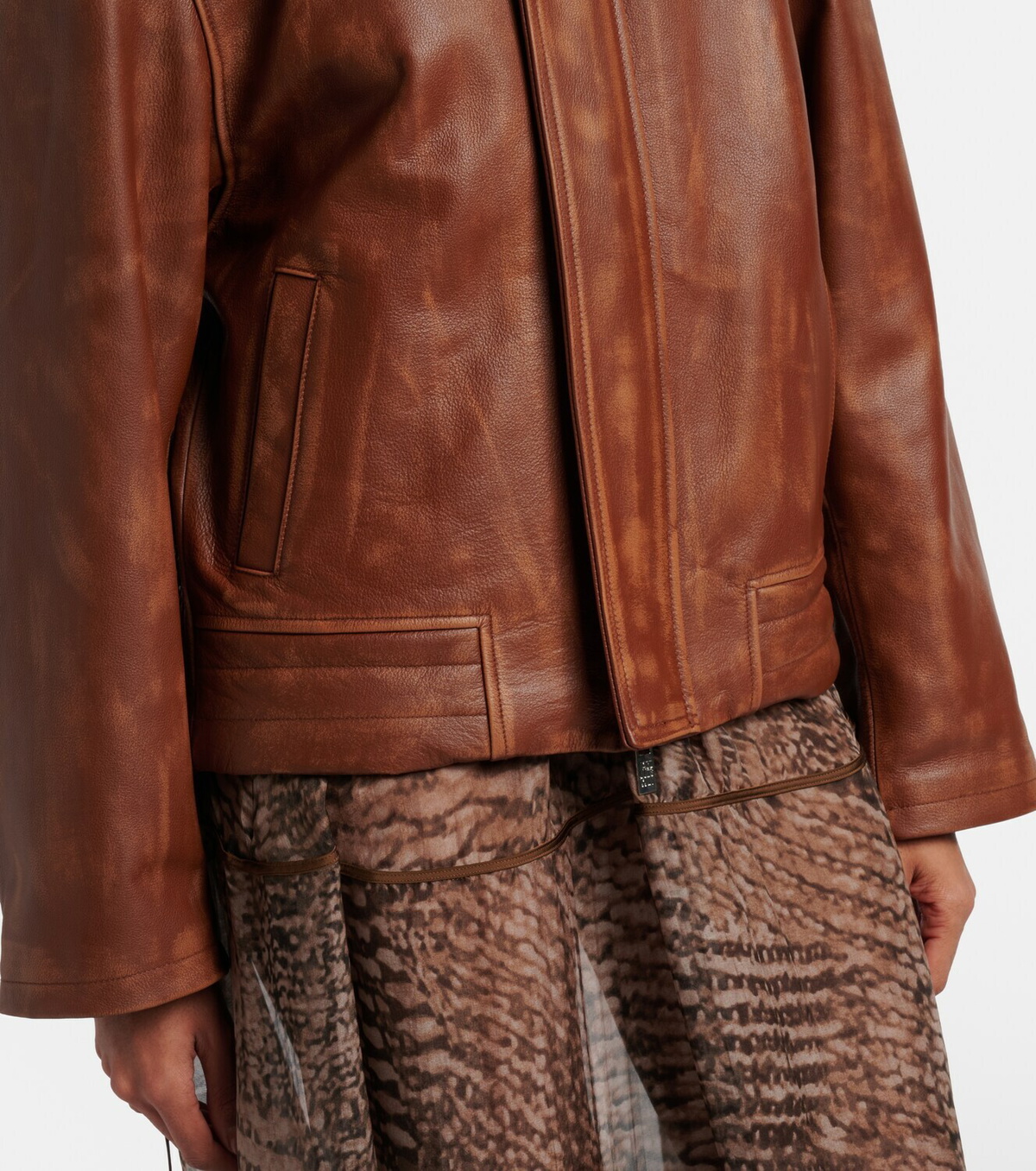 Jacques Wei Leather jacket