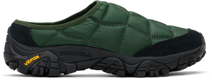 Photo: Merrell 1TRL Green Moab 2 Slide Quilted Loafers