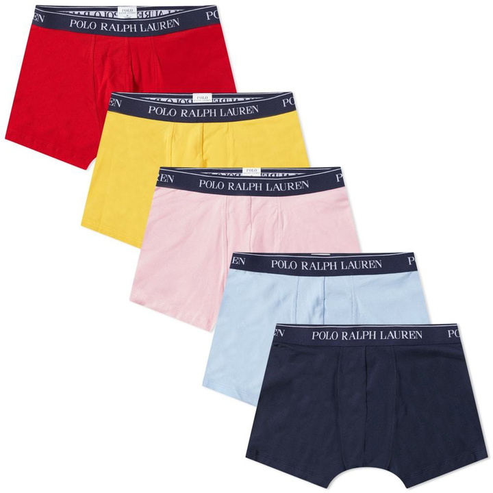 Photo: Polo Ralph Lauren Classic Trunk - 5 Pack