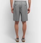 AMI - Virgin Wool-Twill Drawstring Shorts - Men - Gray