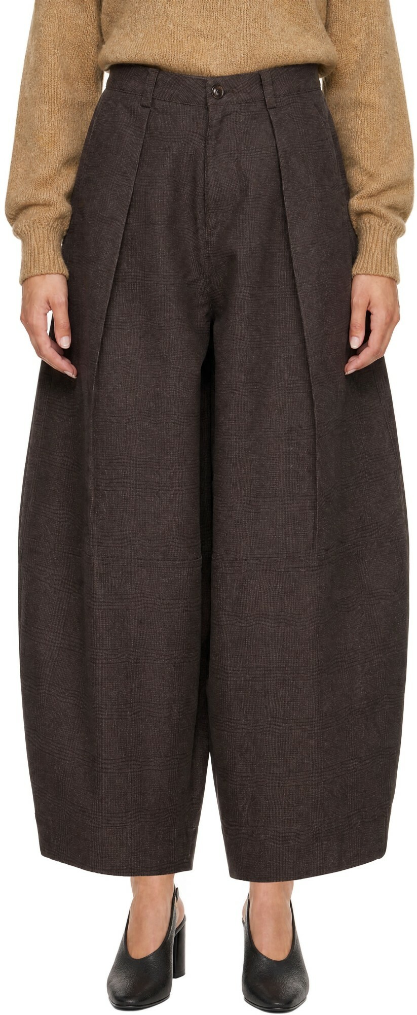 YMC Brown Deadbeat Trousers