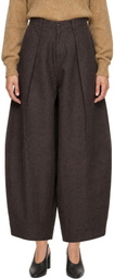 YMC Brown Deadbeat Trousers