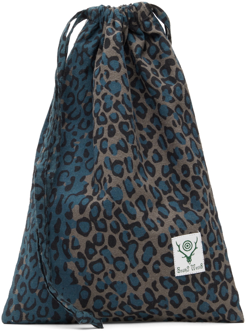 South2 West8 Blue String Bag South2 West8