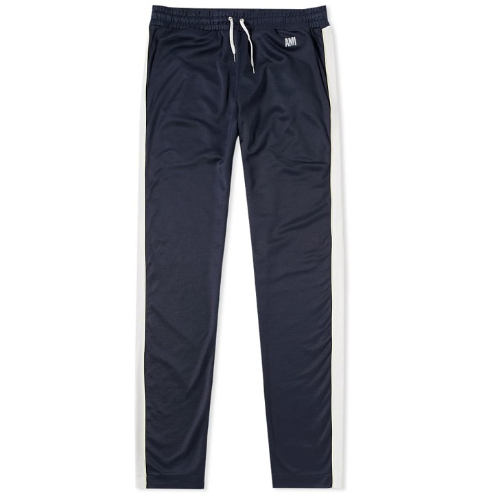 Photo: AMI Taped Track Pant Blue