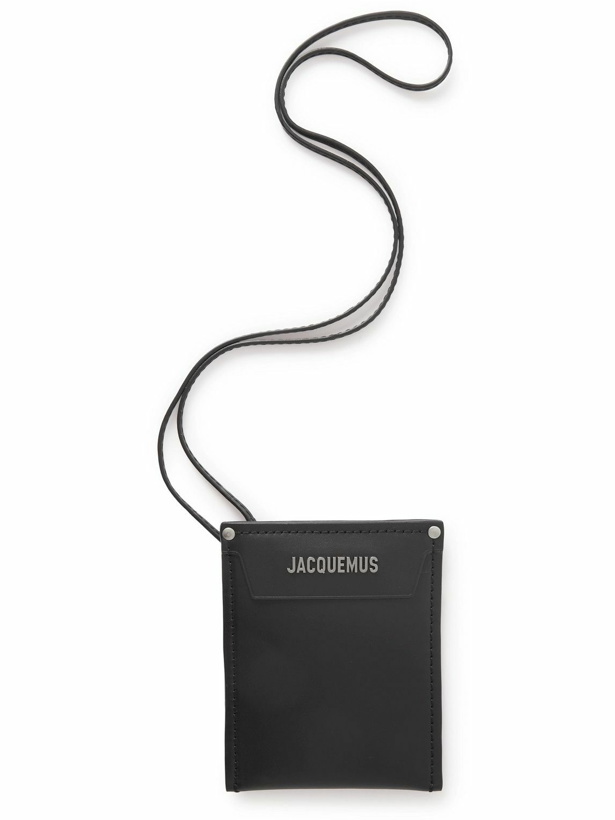 Photo: Jacquemus - Meunier Logo-Embellished Leather Pouch