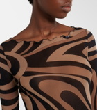 Pucci Marmo tulle maxi dress