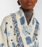 Alanui Echoes Of The Island wool and cotton cardigan