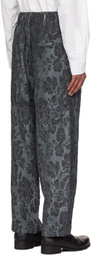 UMA WANG Gray Paxton Trousers