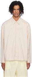 SUNNEI Beige Striped Shirt