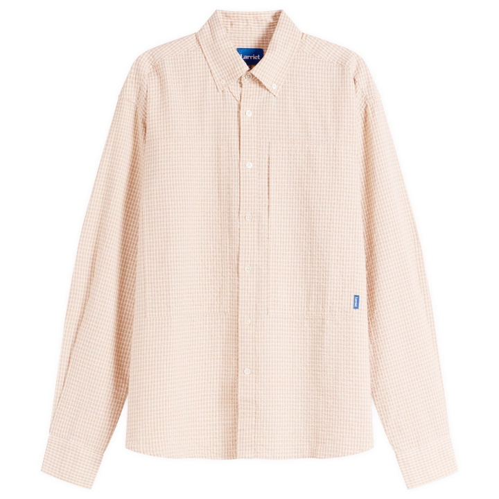 Photo: Larriet Men's Grant Shirt in Cream Check
