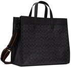 Coach 1941 Black Field 40 Tote