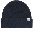 Norse Projects Men's Beanie in Dark Navy