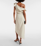 SIR Affogato linen midi dress