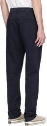 Nudie Jeans Navy Easy Alvin Trousers