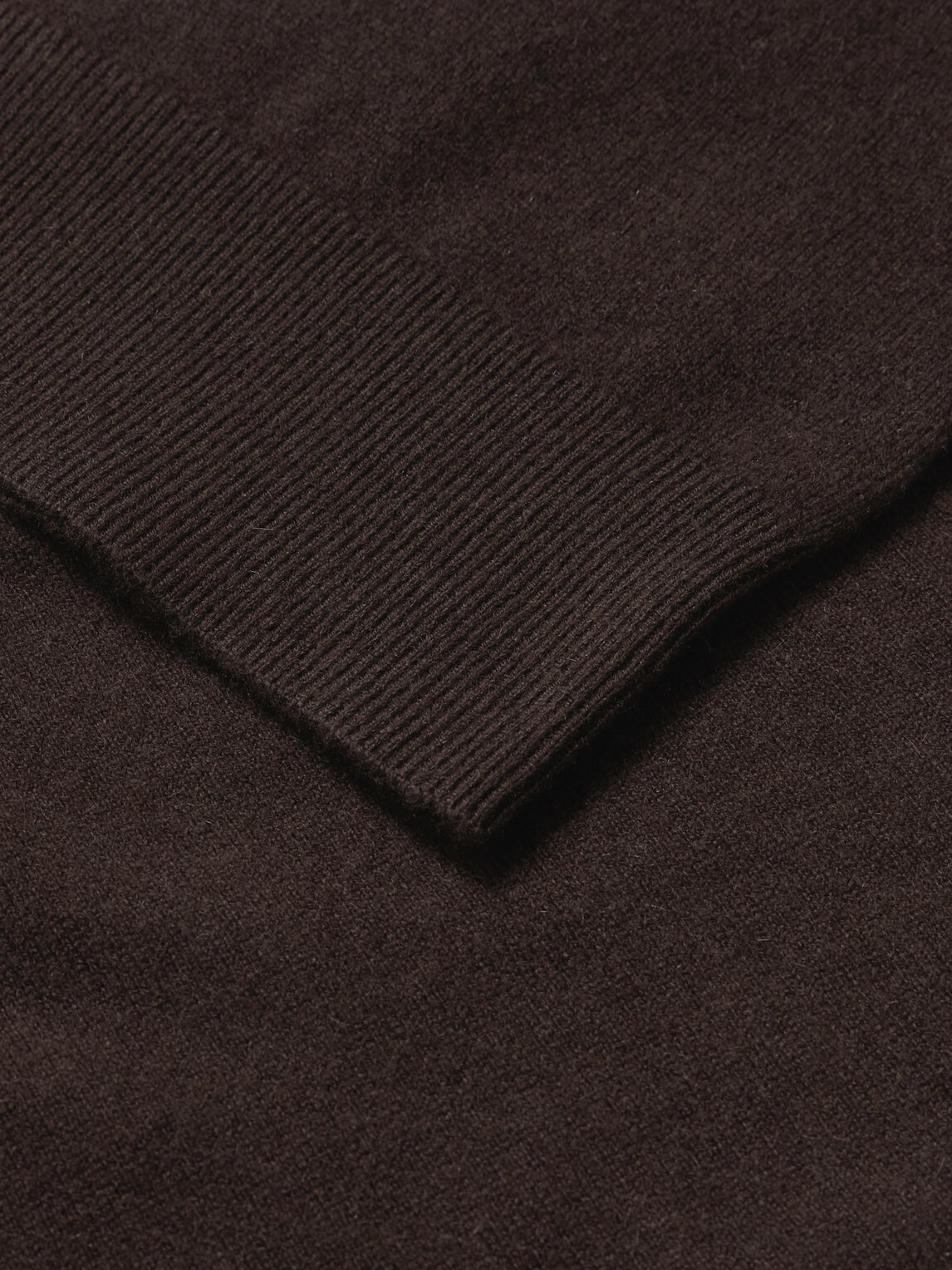 Mr P. - Curtis Cashmere Sweater - Brown