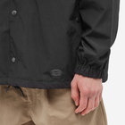 Snow Peak Men's Light Mountain Cloth Coach Jacket in Black