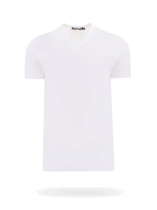 Photo: Dolce & Gabbana T Shirt White   Mens