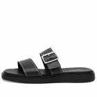 Vagabond Women's Connie Slip On Sandal in Black/White