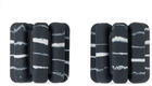 Bala Gray & White Bala Bangles, 1 lb