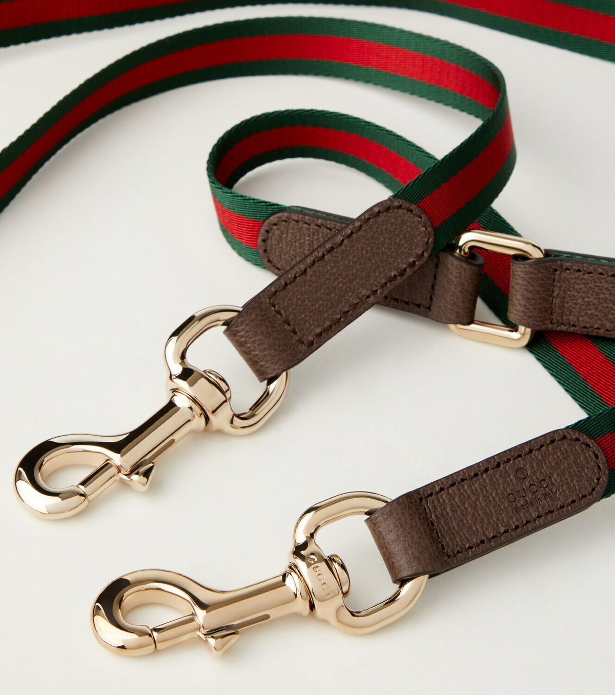 Gucci Web Stripe dog leash