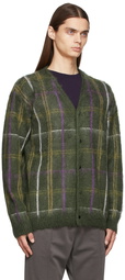 Needles Striped Mohair Cardigan