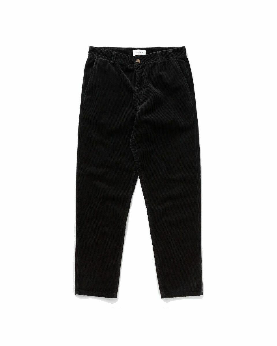 Photo: Les Deux Jared Corduroy Pants Black - Mens - Casual Pants