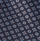Etro - 8cm Embroidered Silk-Twill Tie - Blue