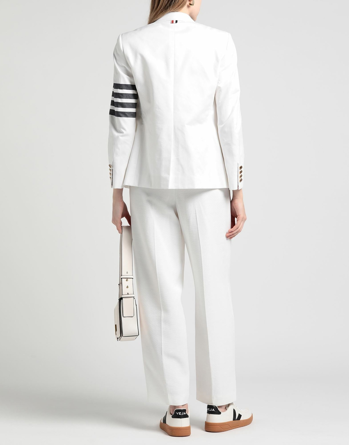 Thom Browne Womens Blazer in White