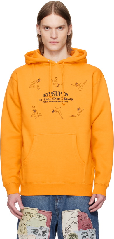 Photo: KidSuper Yellow 'It's All Up In Air' Acrobats Hoodie